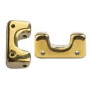 Cuentas de vidrio Télos® par Puca® - Full dorado gold 00030/26440